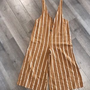 Mustard yellow roolee romper only worn once